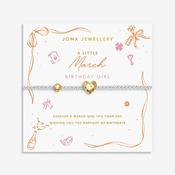 Joma Jewellery March Bracelet, Silver &amp; Gold