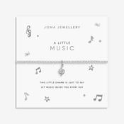 Joma Jewellery Music Bracelet, Silver image