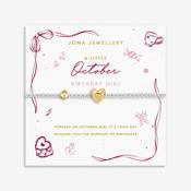 Joma Jewellery October Bracelet, Silver &amp; Gold image