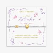 Joma Jewellery September Bracelet, Silver &amp; Gold image