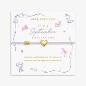 Joma Jewellery September Bracelet, Silver &amp; Gold image