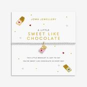 Joma Jewellery Sweet Like Chocolate Bracelet, Silver image