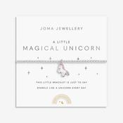 Joma Jewellery Kid’s Magical Unicorn Bracelet, Silver