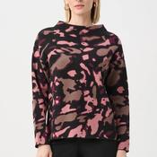 Joseph Ribkoff Rhinestone Jacquard Knit Jumper, Black