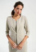 Joseph Ribkoff Shimmer Jacket and Cami Set, Gold