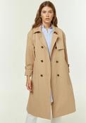 Jovonna Tovallo Trench Coat, Beige image