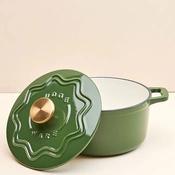Judge Enamelled Cast Iron 3.5L Casserole Dish, Green image