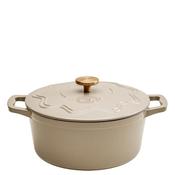 Judge Enamelled Cast Iron 4.5L Casserole Dish, Natural image
