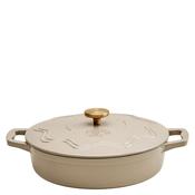 Judge Enamelled Cast Iron Shallow 3L Casserole Dish, Natural image