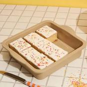 Judge Silicone Square Cake Tin, Beige