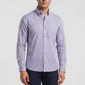 Andre Jackson Gingham Shirt, Purple Multi