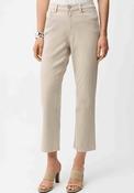 Joseph Ribkoff Margot Straight Leg Jeans, Beige image
