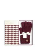 Katie Loxton Boxed Soft Knitted Gloves, Burgundy image