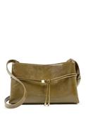 Katie Loxton Lori Patent Crackle Shoulder Bag, Olive Green image