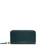 Katie Loxton Nova Woven Texture Large Wallet, Teal image