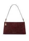 Katie Loxton Orin Twist Lock Suedette Small Shoulder Bag, Burgundy image