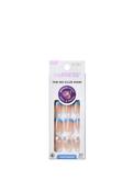 Kiss ImPress Press On French Nails, Blue image