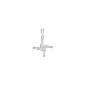 Kurate St. Brigid’s Cross Pendant Necklace, Silver