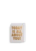 Lagom Design Today is All About You! Mini Greeting Card image