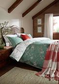 Laura Ashley Pussy Willow Duvet Cover Set, Fern Green image