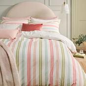 Laura Ashley Sophie Stripe Duvet Cover Set, Multi