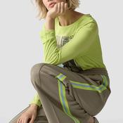 Le Comte Wide Leg Trouser, Green image