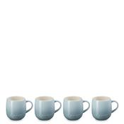 Le Creuset Stoneware Set of 4 Coffee Mugs