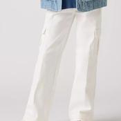 Levi’s Girls 94’ Baggy Cargo Pants, Cloud Dancer image