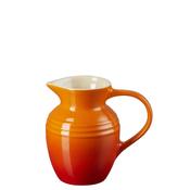 Le Creuset Small Stoneware Breakfast Jug, Volcanic Orange image