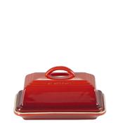 Le Creuset Stoneware Butter Dish, Cerise Red image