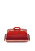 Le Creuset Stoneware Butter Dish, Cerise Red image