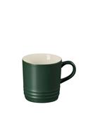 Le Creuset Stoneware 200ml Cappuccino Mug, Forest Green image