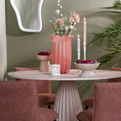 Light &amp; Living Sedona Glass Vase, Orange