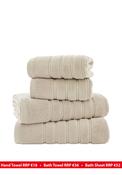 The Lyndon Company Rainham Cotton Towel, Beige image