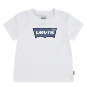 Levi’s Baby Boy Batwing Short Sleeve Tee, White