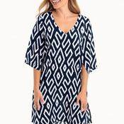 Anita Garda Beach Cover Up, Navy