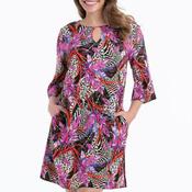 Anita Salla Print Tunic Cover Up, Multi