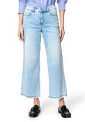 Mac Dream Wide Cropped Jeans, Light Blue image