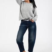 MAC Danni Barrel Fit Jeans, Dark Blue image