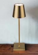 MacQuillan Home LED Rechargeable Touch Lamp, Gold image