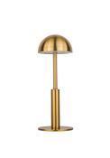 MacQuillan Home LED  Round Top Touch Lamp, Gold image