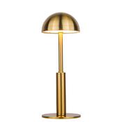 MacQuillan Home LED  Round Top Touch Lamp, Gold image