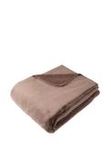 Malini Cosy Faux Fur Throw, Coffee Brown image