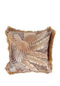 Malini Palmora Tassel Trim Cushions 45x45cm, Chocolate Brown image