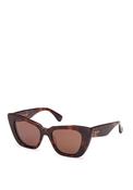 Max Mara Glimpse5 MM0099 Sunglasses, Havana image