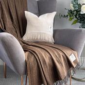 McNutt of Donegal Camouflage Throw, Brown Multi