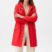 Micha Coated Hooded Rain Jacket, Red image