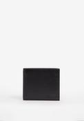Barbour Colwell Leather Billfold Wallet, Black &amp; Classic Tartan image