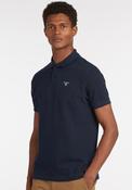 Barbour Men's Tartan Contrast Pique Polo Shirt, New Navy image
