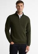 Barbour Men’s Guy Half Zip Sweatshirt, Sage Green image